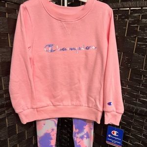 3T Champion 2pc sweatshirt/leggings